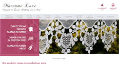 Desktop Screenshot of macrame-lace.com